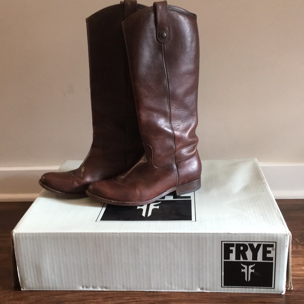 Melissa Button Boot Dark Brown